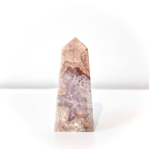 Tour ✦ RARE ✦ Améthyste Rose x Agate Fleur AAA #174