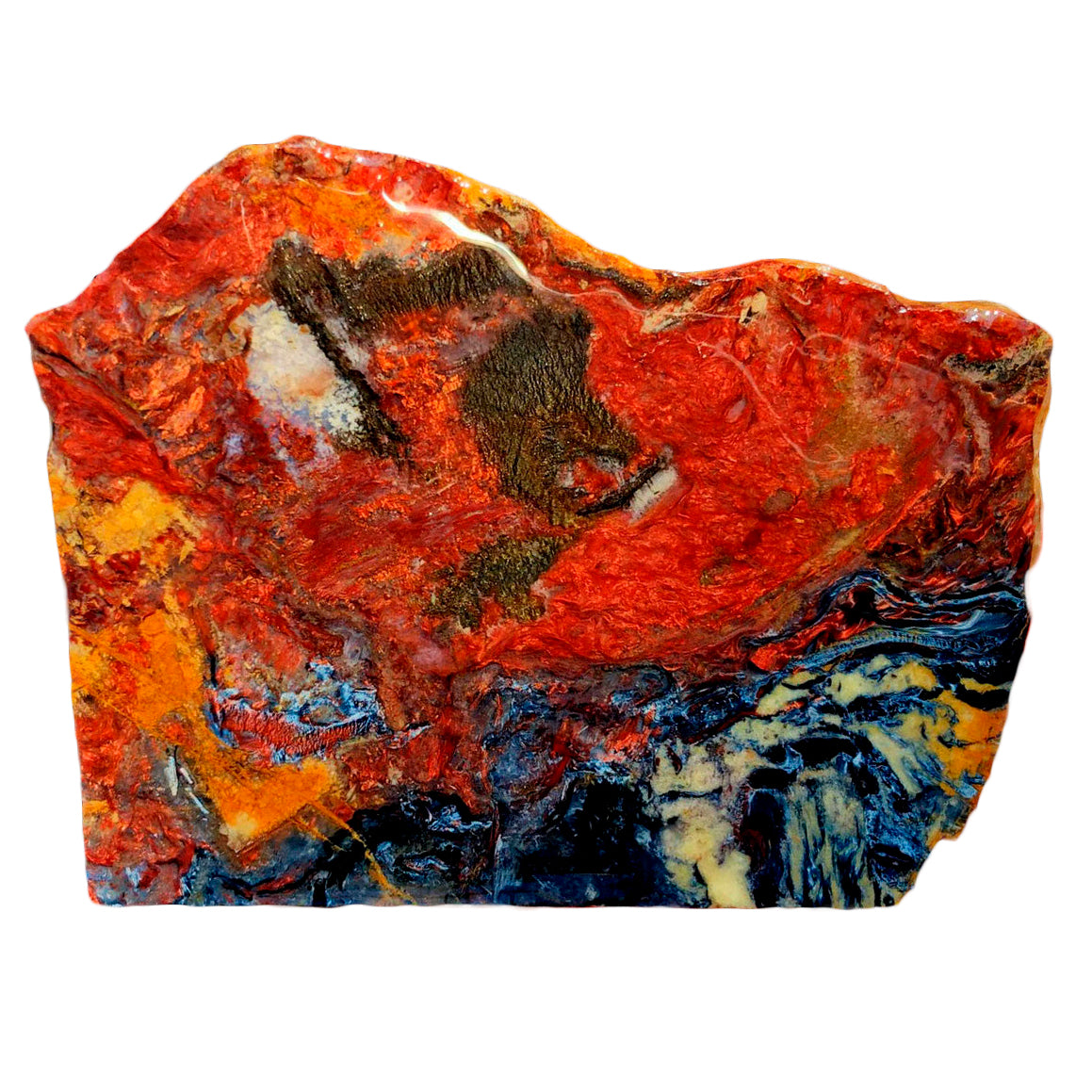 Piétersite brute minéraux crystaux