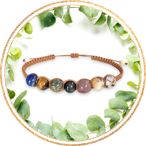 Bracelet ✦ 7 Chakras ✦ Shamballa