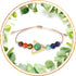 Bracelet ✦ 7 Chakras ✦ Triangle